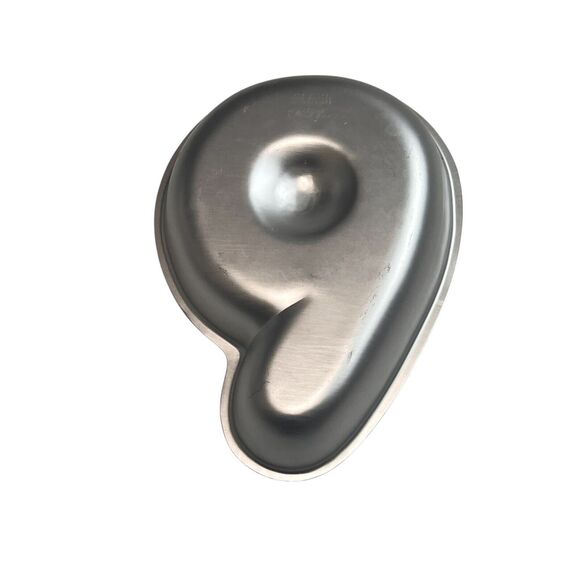 Wilton Vintage 1976 Number Six #6 Or Number Nine #9 Cake Pan #508-167 Metal Mold - Picture 8 of 8